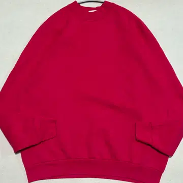 90s FRUIT OF THE LOOM 플레인 무지 래글런 맨투맨