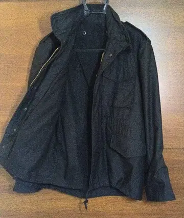 YMCL KY M65 블랙 필드 자켓 XS TALON 지퍼