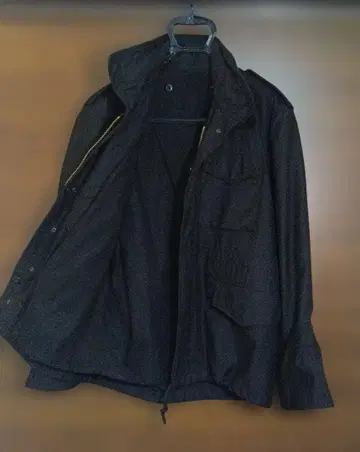 YMCL KY M65 블랙 필드 자켓 XS TALON 지퍼