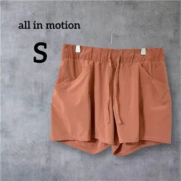 all in motion [ S ] 오렌지 숏팬츠 스포츠 웨어