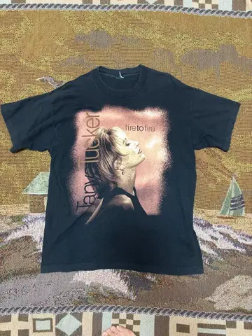 Tanya Tucker 파이어 투 파이어 T셔츠