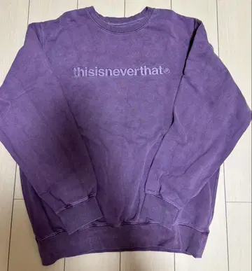 thisisneverthis 맨투맨 2024년 한정 컬러