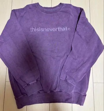 thisisneverthis 맨투맨 2024년 한정 컬러