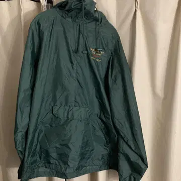 월마트 XL 다크 그린 아노락 후드티