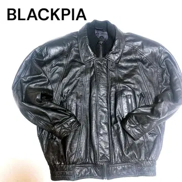 [ 새상품급 ] BLACKPIA 라무 가죽 자켓 블랙 남성용 L 사이즈