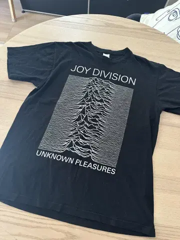 JOY DIVISION UNKNOWN PLEASURES 티셔츠 L 사이즈