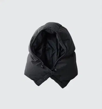 택 포함 새상품 유니클로C 나일론 후디드 넥워머