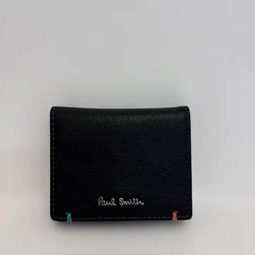 [ 새상품 ] Paul Smith ( 폴스미스 ) 블랙 가죽 코인 케이스