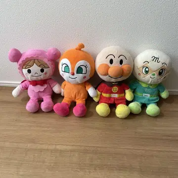 호빵맨 봉제 인형 세트