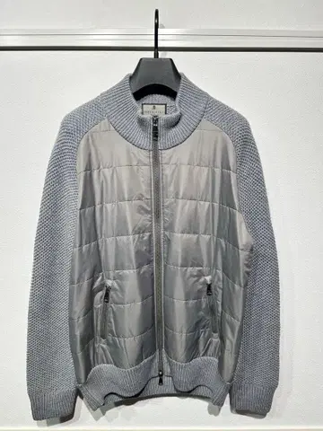 고타이리쿠  충전솜 니트 블루종 LL