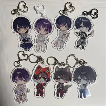 에츠야 미니 캐릭터 아크릴 키링