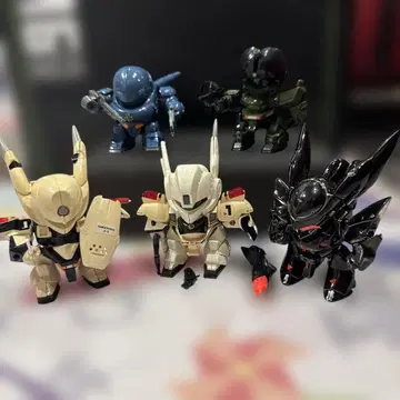 기동경찰 패트레이버 SD 프라모델 5체 세트