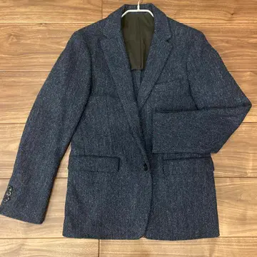 투모로우랜드 트위드 자켓 해리스 트위드 헤링본