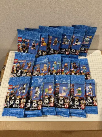 레고 LEGO 71024 디즈니 시리즈 2 풀 컴프 미니 피규어 18종