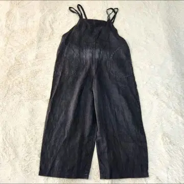 24SS 카구레 린넨 살로펫 오버롤 점프수트 뒷면 끈 린넨 100%