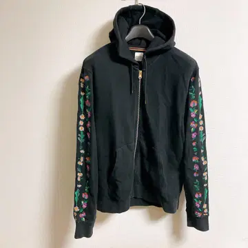 폴스미스 꽃무늬 자수 집업 후드티 paul smith 풀 집업