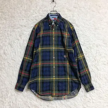 [ TOMMY HILFIGER ] 체크 셔츠 (S/P) 긴팔 코튼