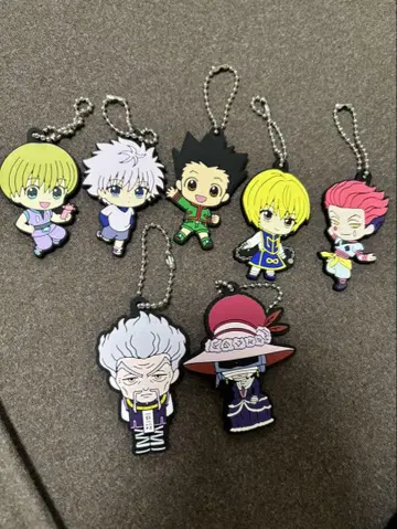 헌터헌터 캡슐 러버 마스코트 크라피카 키루아 세트