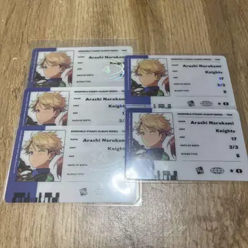 앙스타 나루카미 아라시 ID 카드 앨범 trip