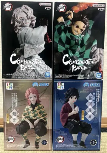 귀멸의 칼날 쵸코노세 피규어 기유 사비토 탄지로 루이 콤비네이션 배틀