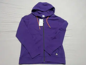 ZARA 자라 새상품 퍼플 풀 집업 후드 부착 후드티 남성용