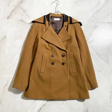 B17923 새상품급 드리스반노튼 울 더블 브레스트 숏코트