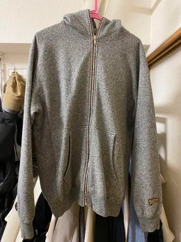 HECTIC MASTERPIECE 마스터피스 레인보우 지퍼 후드티