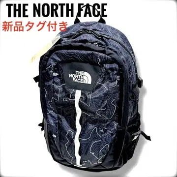 새상품 THE NORTH FACE 블랙 토포 프린트 핫샷