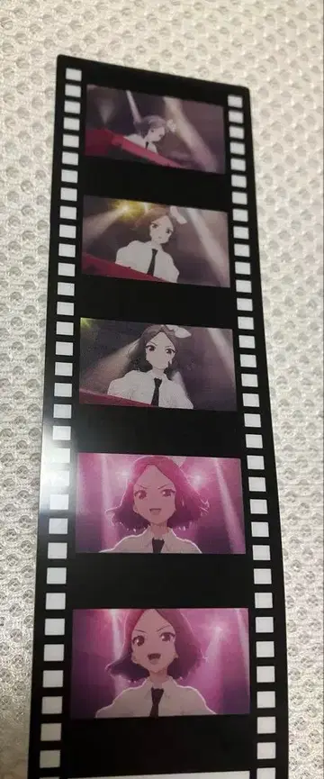 걸즈밴드클라이 3주차 특전 필름풍 책갈피 에비즈카 토모