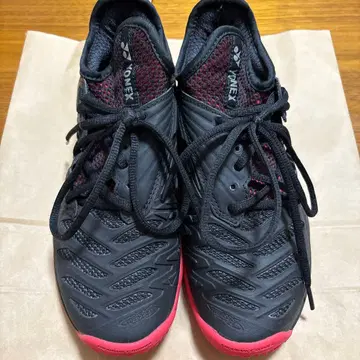 YONEX 테니스화 블랙/레드