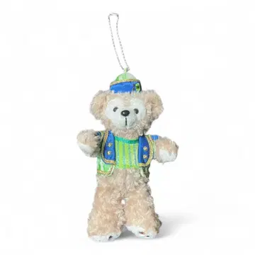 도쿄디즈니씨 한정판 더피 봉제 인형 배지 코스튬 포함