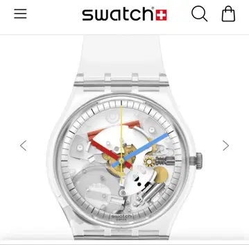 Swatch CLEARLY GENT 스와치