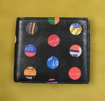 Paul Smith 도트 무늬 접이식 지갑 도트 팝