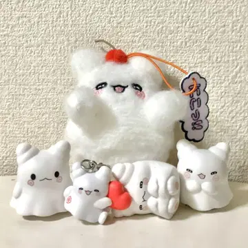 하나마루 유령 봉제 인형과 피규어 5종 세트