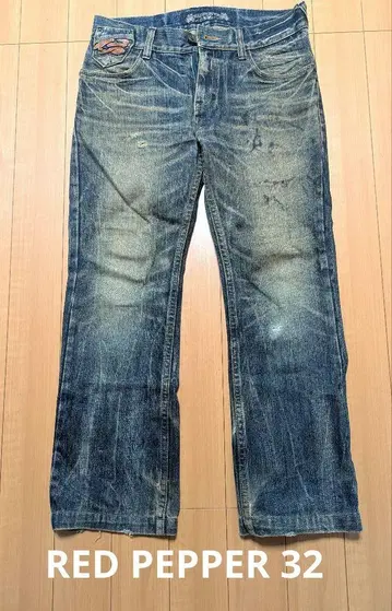 [ RED PEPPER ] 청바지 스트레이트 레그 32size