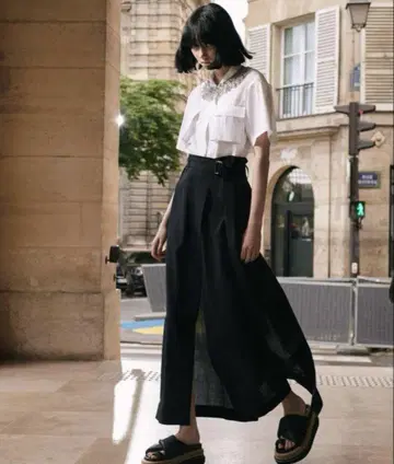 sacai 22SS Suiting Mix Dress