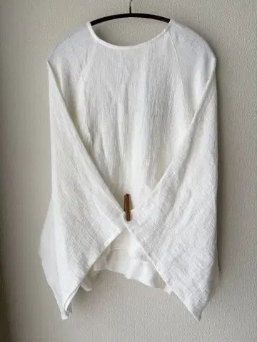 glaz  미사용 새상품 린넨 풀오버 루즈핏 린넨 100%