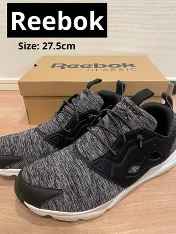 Reebok FURYLITE JERSEY 스니커즈 그레이/블랙 박스 포함