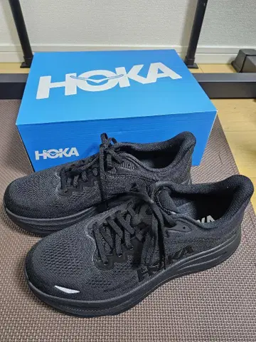 HOKA ONE ONE 본다이9 블랙 28.5