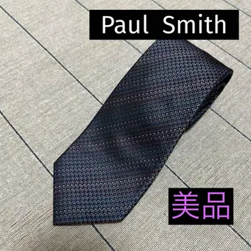 [ 새상품급 ] 폴스미스 넥타이 다크 그레이 도트