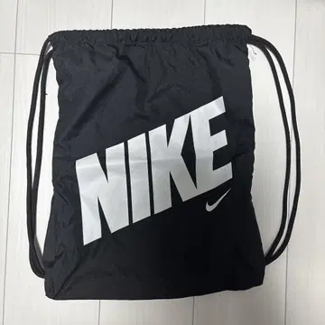 NIKE 블랙 드로우 스트링 백 00s y2k
