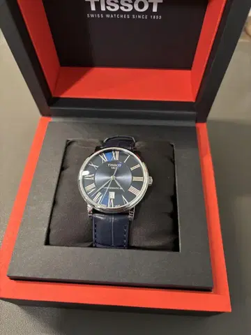 TISSOT POWERMATIC 80 자동 와인딩 시계