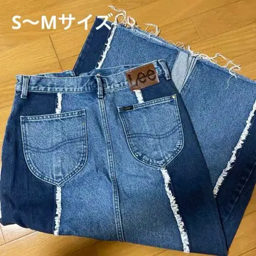 Lee x earth 데님 타이트 스커트 s-m 사이즈