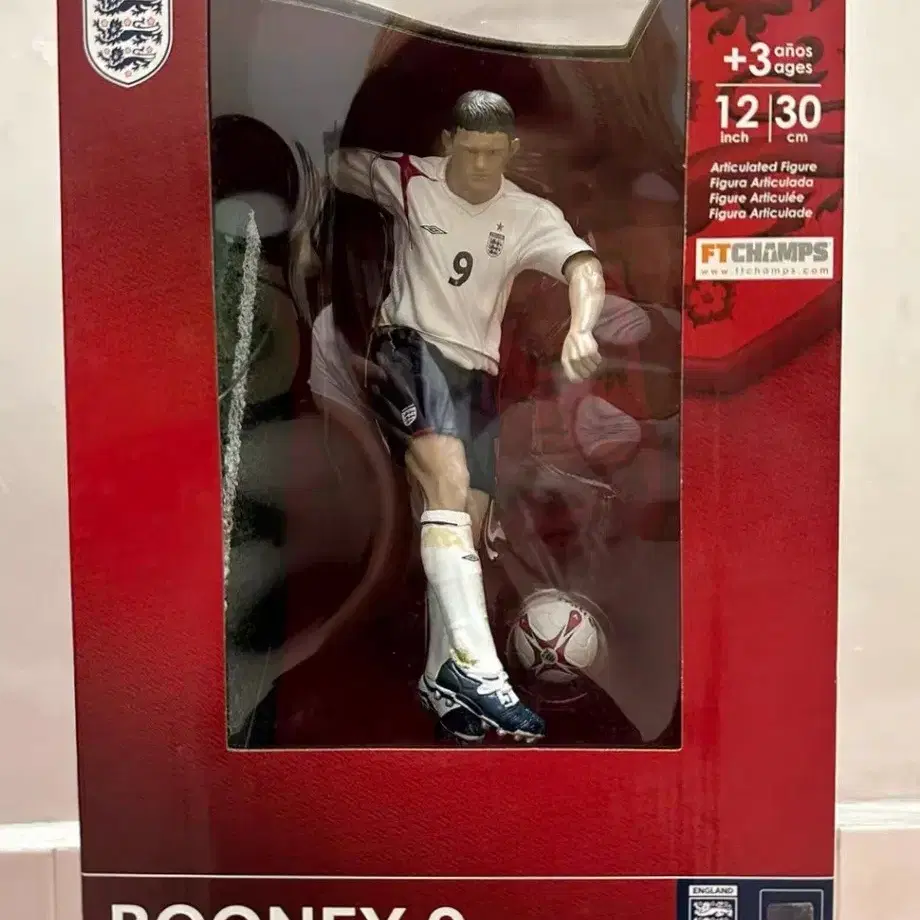 New Product] Ultra Rare 12-inch Rooney FT CHAMPS England