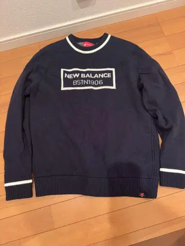 New Balance BSTN1906 골프 스웨터 사이즈 5