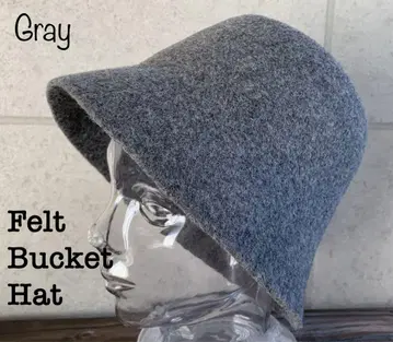 배송비 포함 새상품 모자 펠트 버킷 햇 울 100% 버킷햇 가을/겨울 G