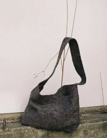 LIDNM TWEED LARGE NEWSPAPER BAG
