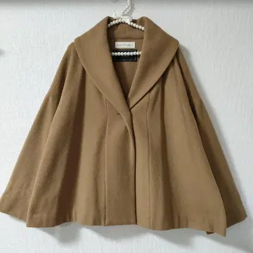저널 스탠다드 숄카라 코트 카멜 경량