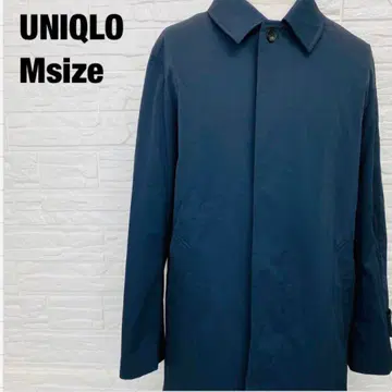 UNIQLO 유니클로 스텐카라 코트 네이비 1091