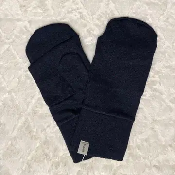 미사용 새상품 ecuvo. (에쿠보) 네이비 미튼 장갑 2WAY 사양